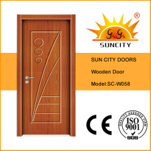 Bom acabamento de superfície de preço com porta de pintura de madeira (SC-W058)